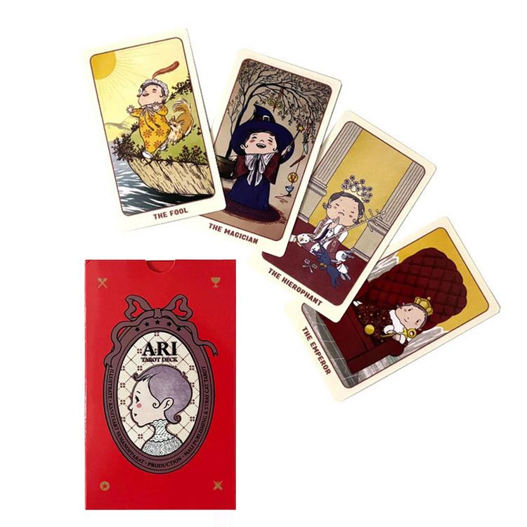 Tarot Cards Portable Ari Tarot Psychological Oracle Deck Mysterious