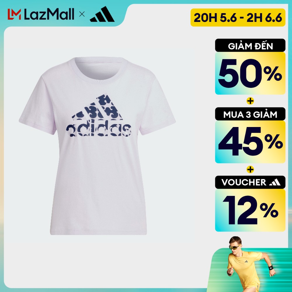 Adidas Phong cách sống Áo Thun Graphic Marimekko Nữ Màu tím HM8052