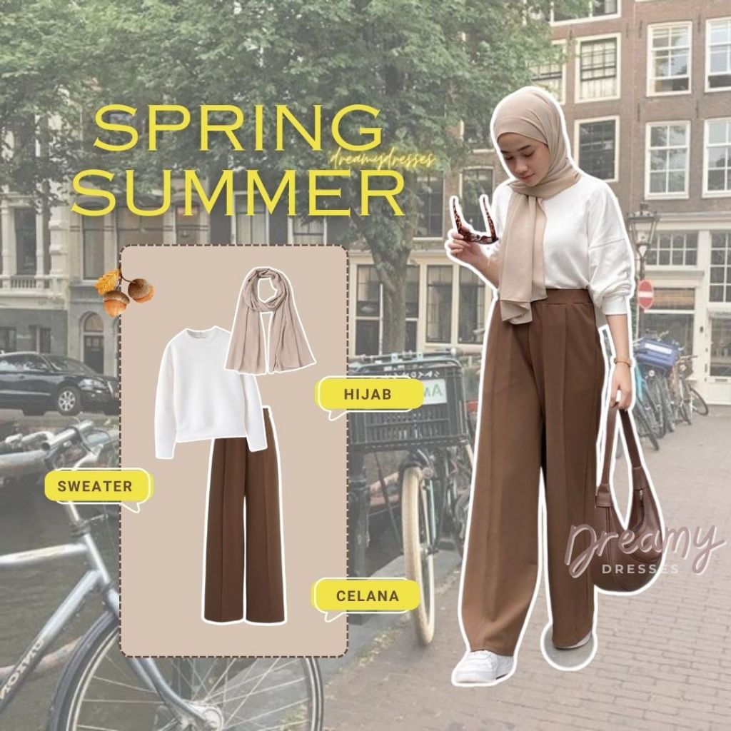 Beli Ootd Wanita Hijab Outfit Sama Celana Online Harga Terbaik