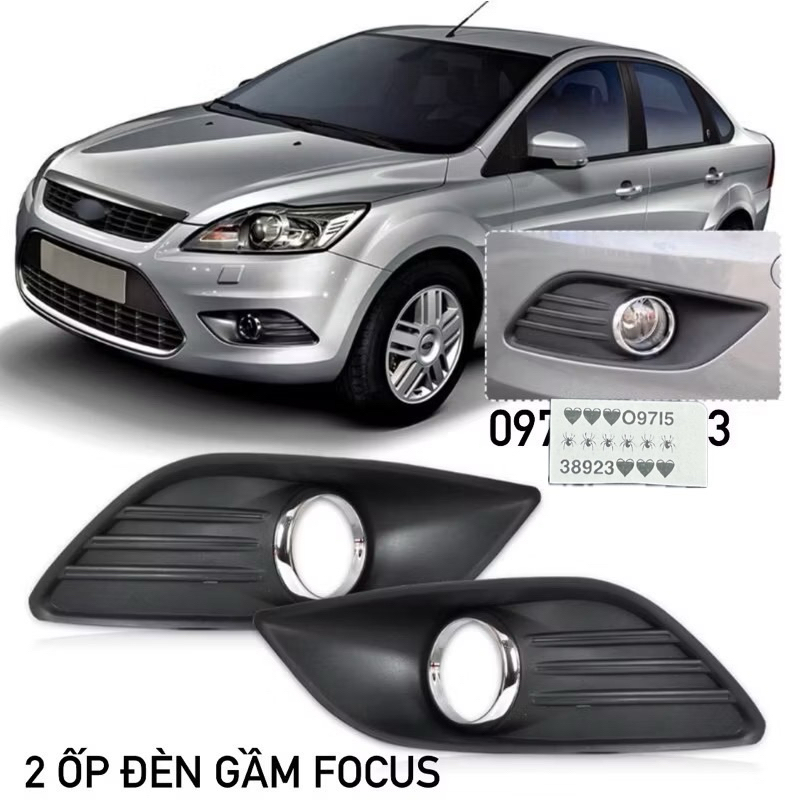 BỘ 2 ỐP ĐÈN GẦM FOCUS SEDAN 2009-2011 CAO CẤP GIÁ RẺ