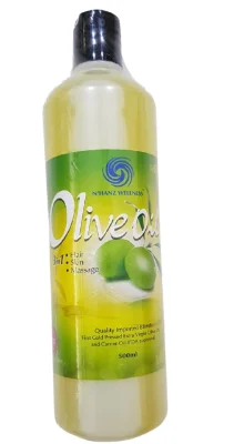 N`HANZZ wellness Olive oil 3in1 - Massage, Hair & Skin 500ml