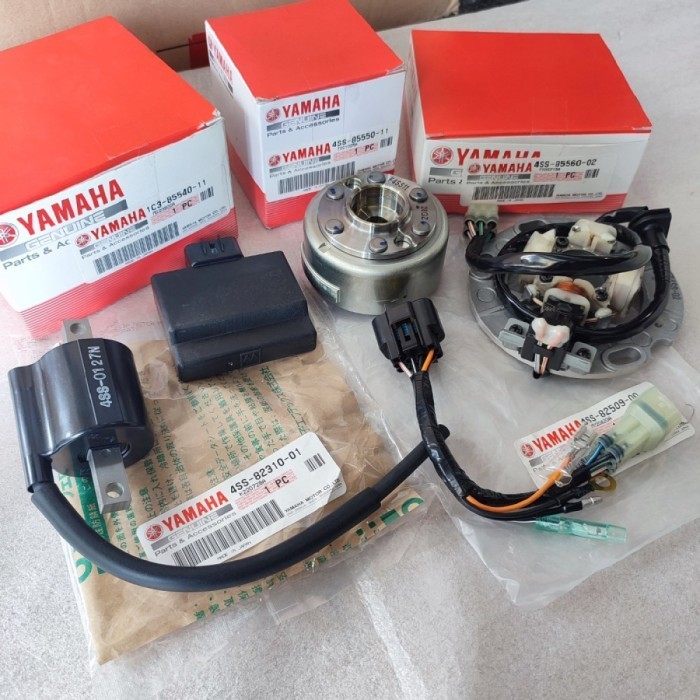 PENGAPIAN SET YZ 125 YZ125 4SS MORIC JAPAN PLUS CDI ORIGINAL Harga 7,155,600 rupiah*Gratis Ongkir