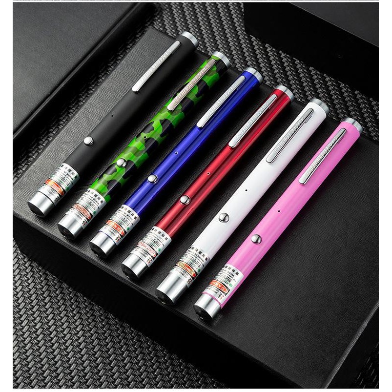 Bút Laser Laze Tia Xanh Lá Sạc Cáp Micro Dài 14cm Nhỏ Gọn Vắt Túi