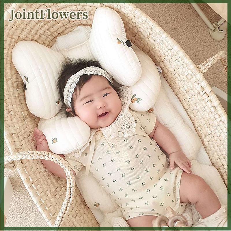 JointFlowers รถเข็นเด็กทารกใหม่ปักเบาะเด็กเบาะรถเบาะผ้าฝ้ายเบาะที่นั่งฤดูใบไม้ร่วงและฤดูหนาวหนาทารกผ้าฝ้าย Pad รถเข็นเด็กอุปกรณ์เสริม