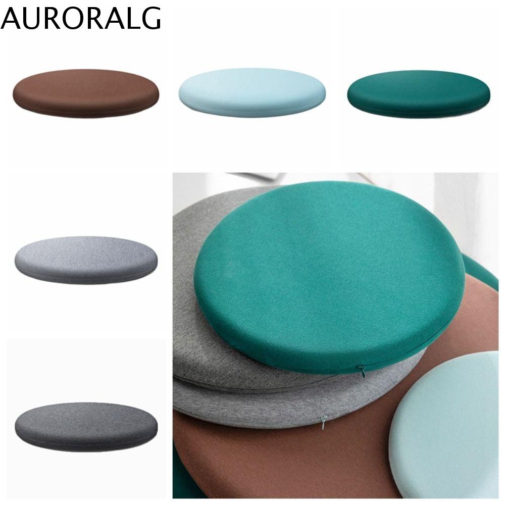 AURORALG Dày Đệm ghế tròn Đàn hồi Mềm Đệm ghế Có thể giặt 30cm Trang trí nhà cửa