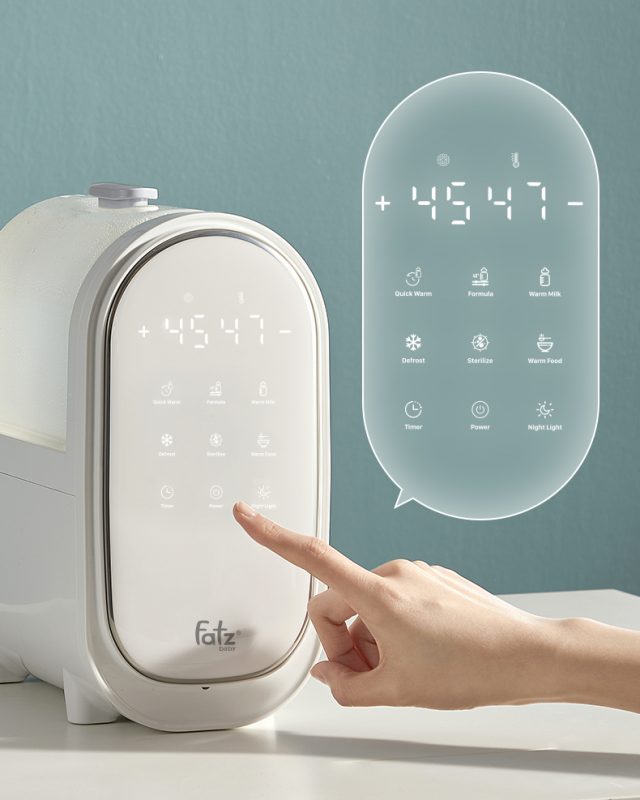 Máy Hâm Sữa Tiệt Trùng Điện Tử 2 Bình Fatz Baby Duo 6 - FB3090CY