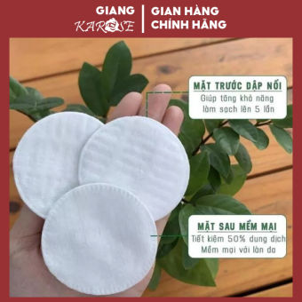 Bông tẩy trang IPEK - 100% bông cotton