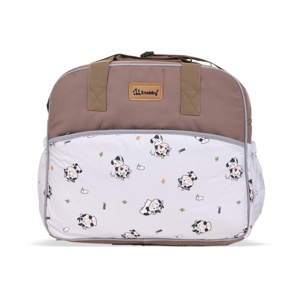 Snobby Tas Bayi Besar Saku Print Krowy Series SBT8771