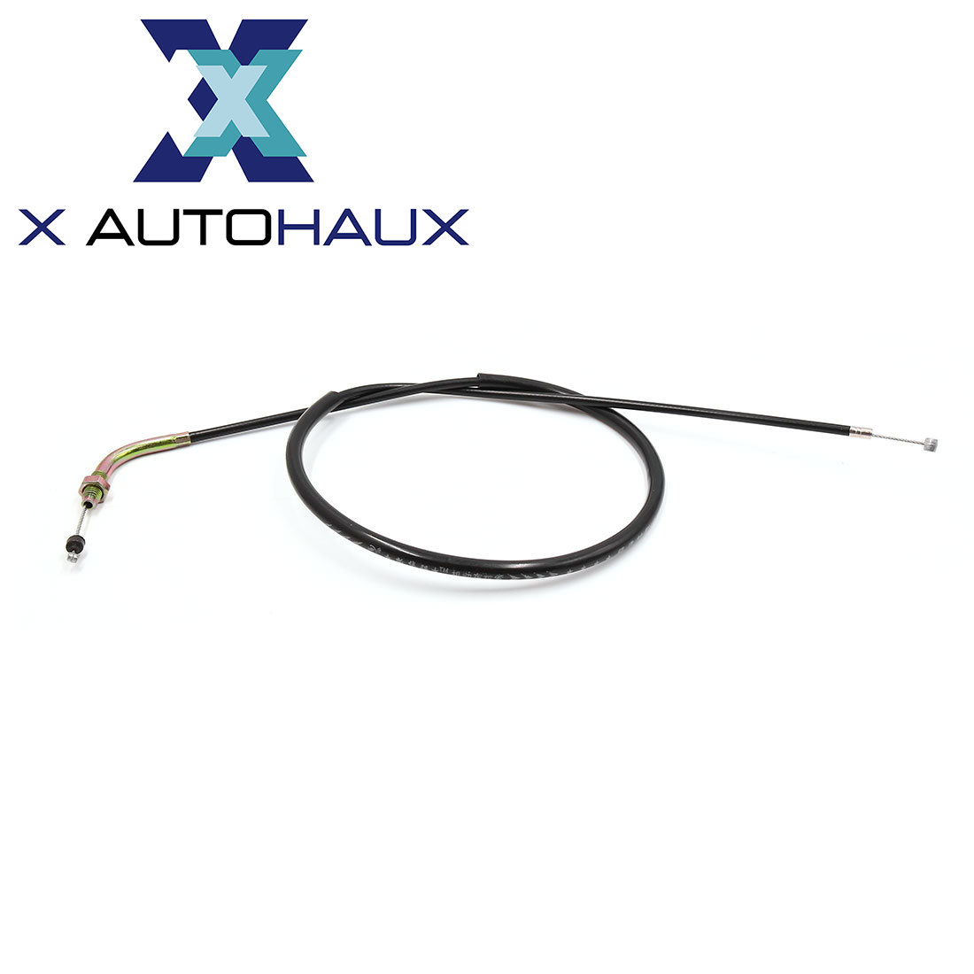 X AUTOHAUX 95cm 37.4" Length Black Rubber Coated Motorcycle Choke Throttle Cable Wire Replacement for Honda CBT125 ราคา 125 บาท*ส่งฟรี