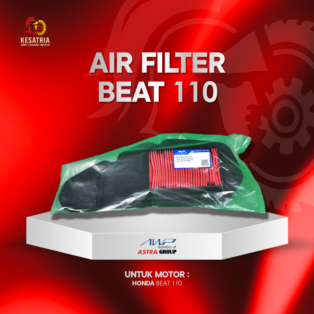 Air filter Honda beat 110 kvy karbu & spacy karbu Harga 37,300 rupiah*Gratis Ongkir