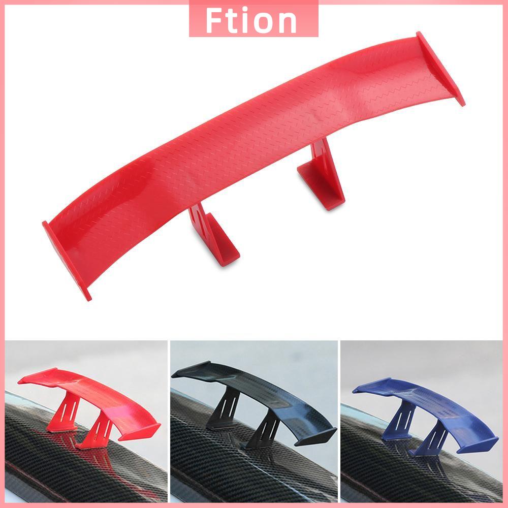 FTION Cung cấp ô tô Cài đặt chất kết dính ABS Cánh thân sau Sợi carbon Trang trí đuôi xe Spoiler nhỏ