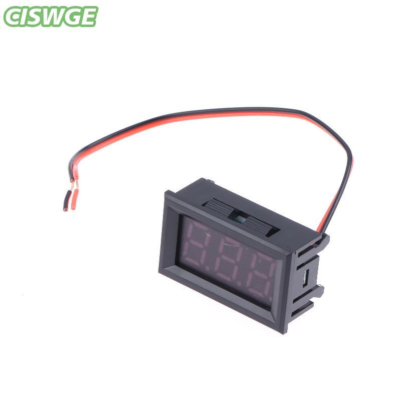 [CISWGE Auto] Xe vôn kế hiển thị kỹ thuật số dc4530v 056 inch cho tự làm Ô tô điện thử nghiệm năng lượng màn hình cho xe ô tô và xe tải Giá 23,513 Đồng*Miễn phí vận chuyển