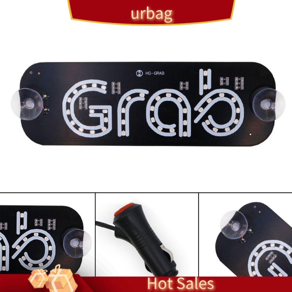 URBAG Đèn hiệu tín hiệu Đèn Led taxi Grab 39smd 2835 Bảng điều khiển Đèn tín hiệu xe hơi Bền Đèn xanh Đèn báo hiệu taxi Phụ Kiện Xe Hơi