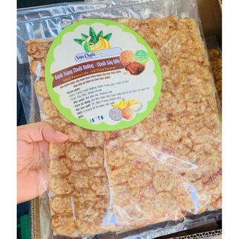 Bánh tráng chuối nướng vuông Nha Trang (ngon hơn khi để tủ lạnh)