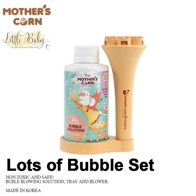 Mother's Corn Lots of Bubbles Set (with 200ml solution)