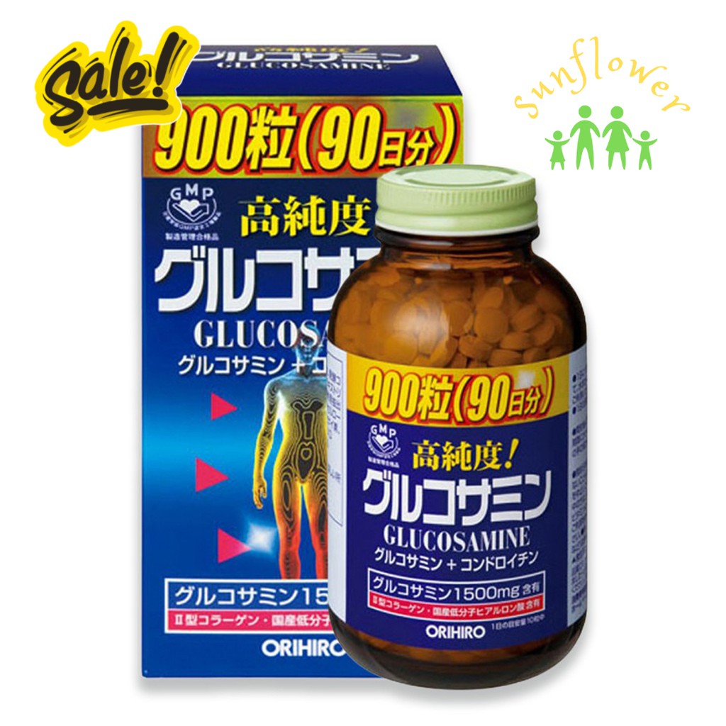 Viên Bổ Xương Khớp Orihiro Glucosamin 1500mg 900 viên của Nhật Bản
