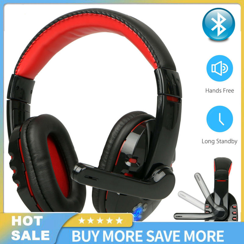 Tai nghe chơi game không dây Bluetooth cho Xbox máy tính cá nhân PS4 với mic Led điều khiển âm lượng