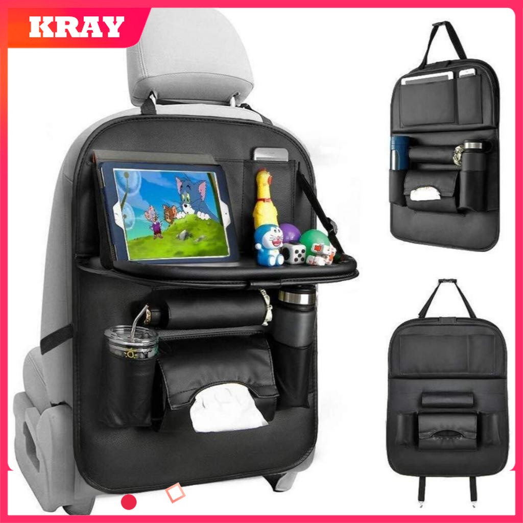 Túi da đựng đồ treo ghế dành cho xe hơi - Kray