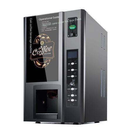 Automatic Coin Coffee Vending Machine - Self-Service, Commercial Use