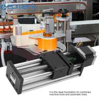 Lepmerk Aluminum Alloy Double Shaft Ball Screw Linear Guide Rail with 57 Motor for Automation Industry