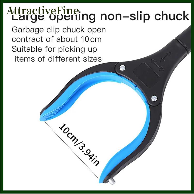 AttractiveFine Có thể gập lại Gripper Extender dụng cụ cầm tay xả rác reachers pickers ráp rác Reacher Grabber Pick up công cụ