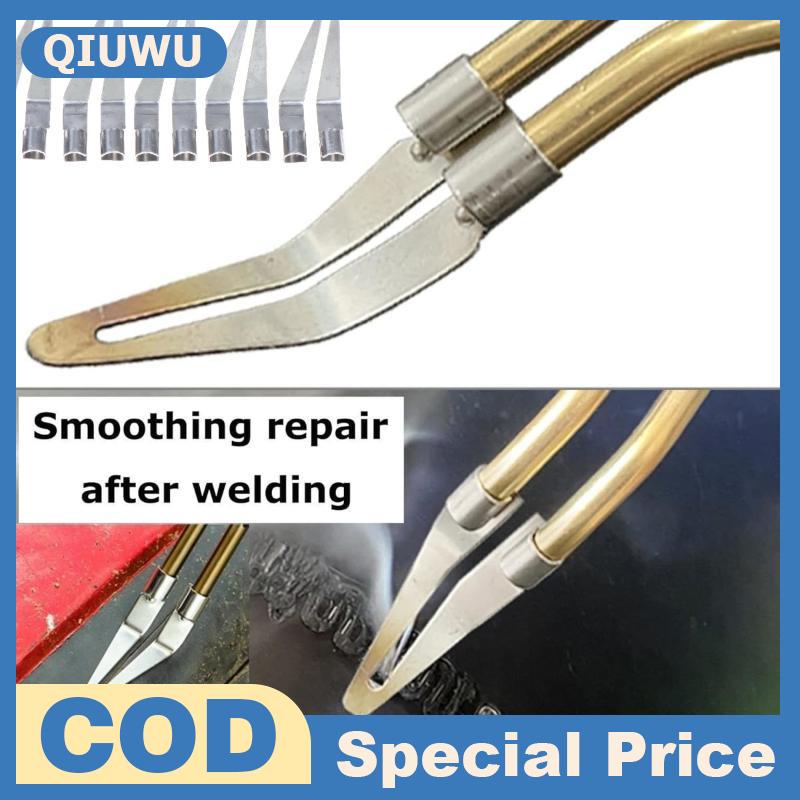 QIUWU 3 5 10 cái Hàn làm mịn tip Hot Stapler công cụ sửa chữa 45 độ khuỷu tay thiết kế cho xe Bumper nhựa sửa chữa công cụ hàn Giá 19,900 Đồng*Miễn phí vận chuyển