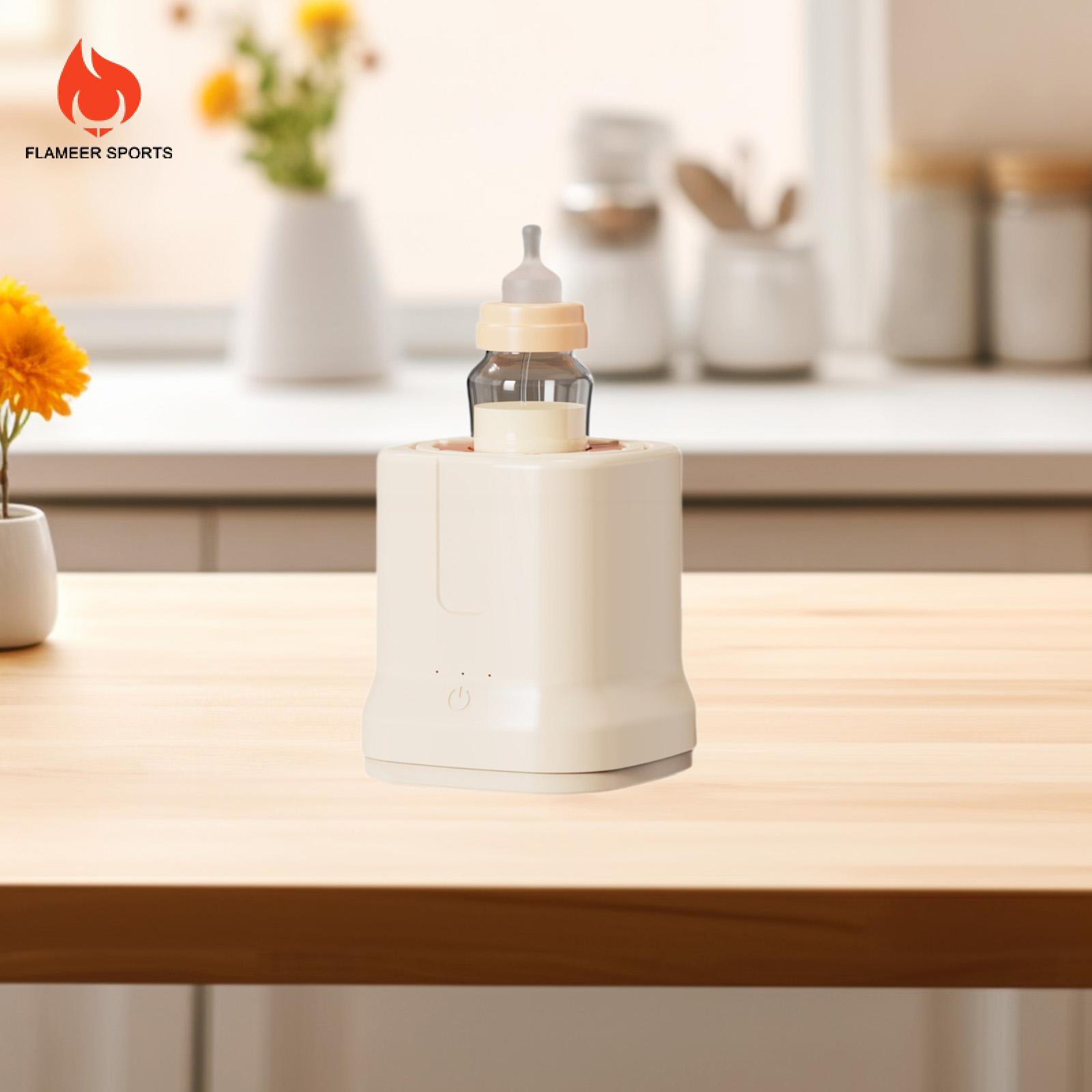 Flameer Tự Động Sữa Chai Shaker USB yên tĩnh Có Thể Sạc Lại Đa Chức Năng không cần tay Lắc Máy Triệu Phú Cho sử dụng thường nhật Cắm Trại