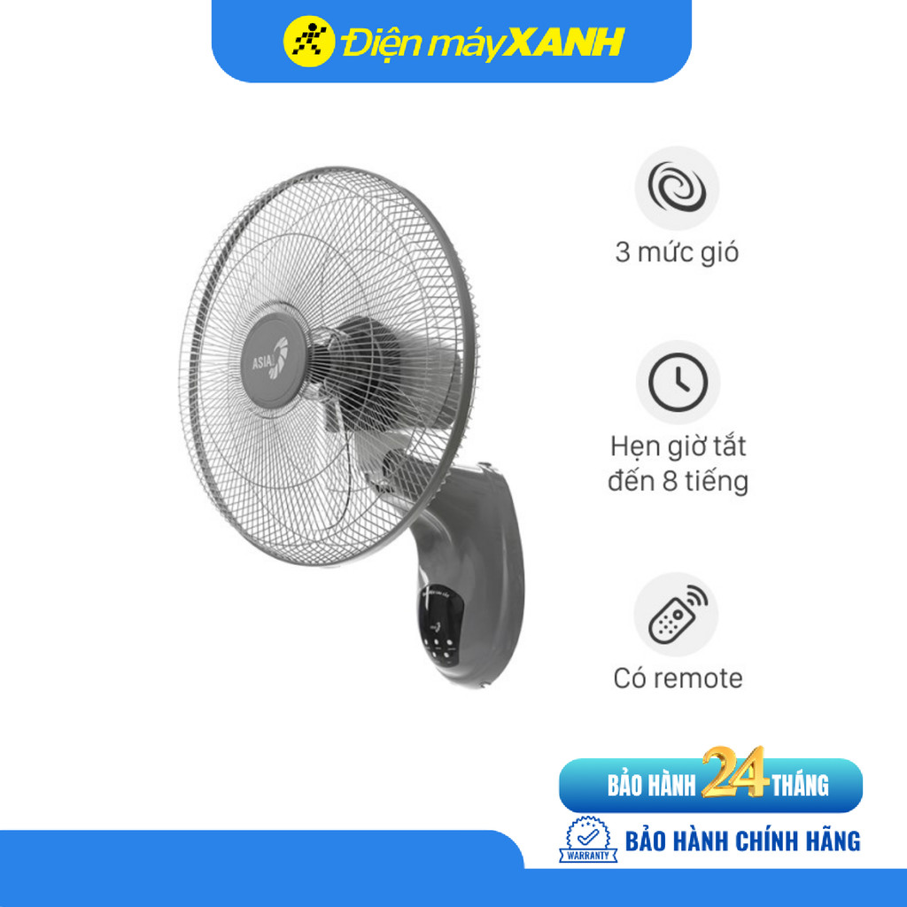 Quạt treo tường Asia 3 cánh VY377990 55W