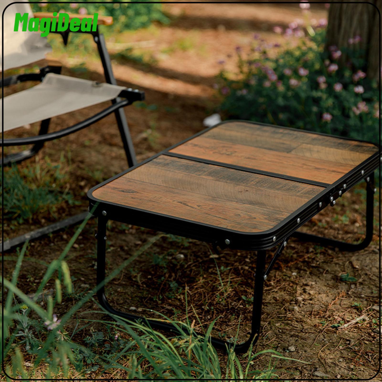 Folding Camping Table Foldable Table Small Table Furniture W/Handle Stable Camping Desk for Barbecue Fishing Indoor Outdoor ราคา 3,164 บาท*ส่งฟรี