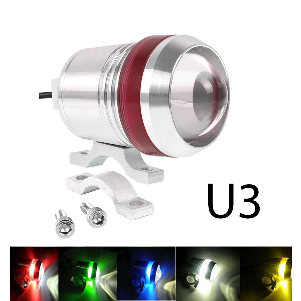U3 motorcycle LED external spotlights electric vehicle modification laser cannon high brighess headlights