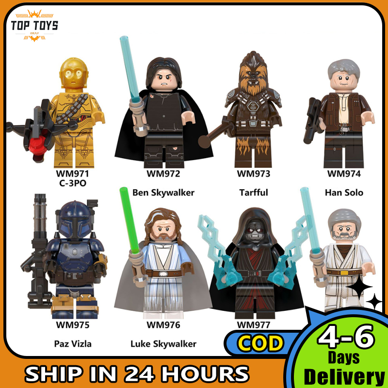Coolplay ready stock Star Wars Series Assembled Building Block Toys