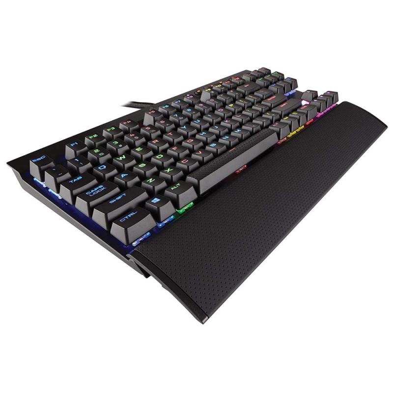 Corsair Cs-Ch-9110010-Na K65 Lux Rgb Compact Mechanical Gaming Keyboard, Cherry Mx Rgb Red Singapore