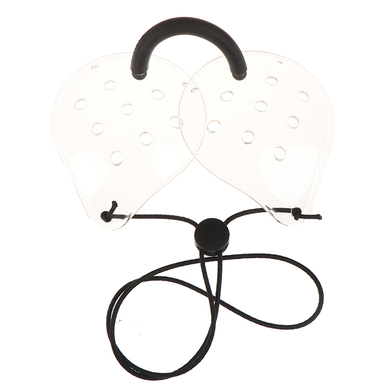 GlowHealthH 1Pcs Plastic Ventilated Clear Eye Shield Eye With 9 Holes After Eye Surgery