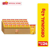[CASE] Lays Stax Original Potato Chips 42g - Pack of 24