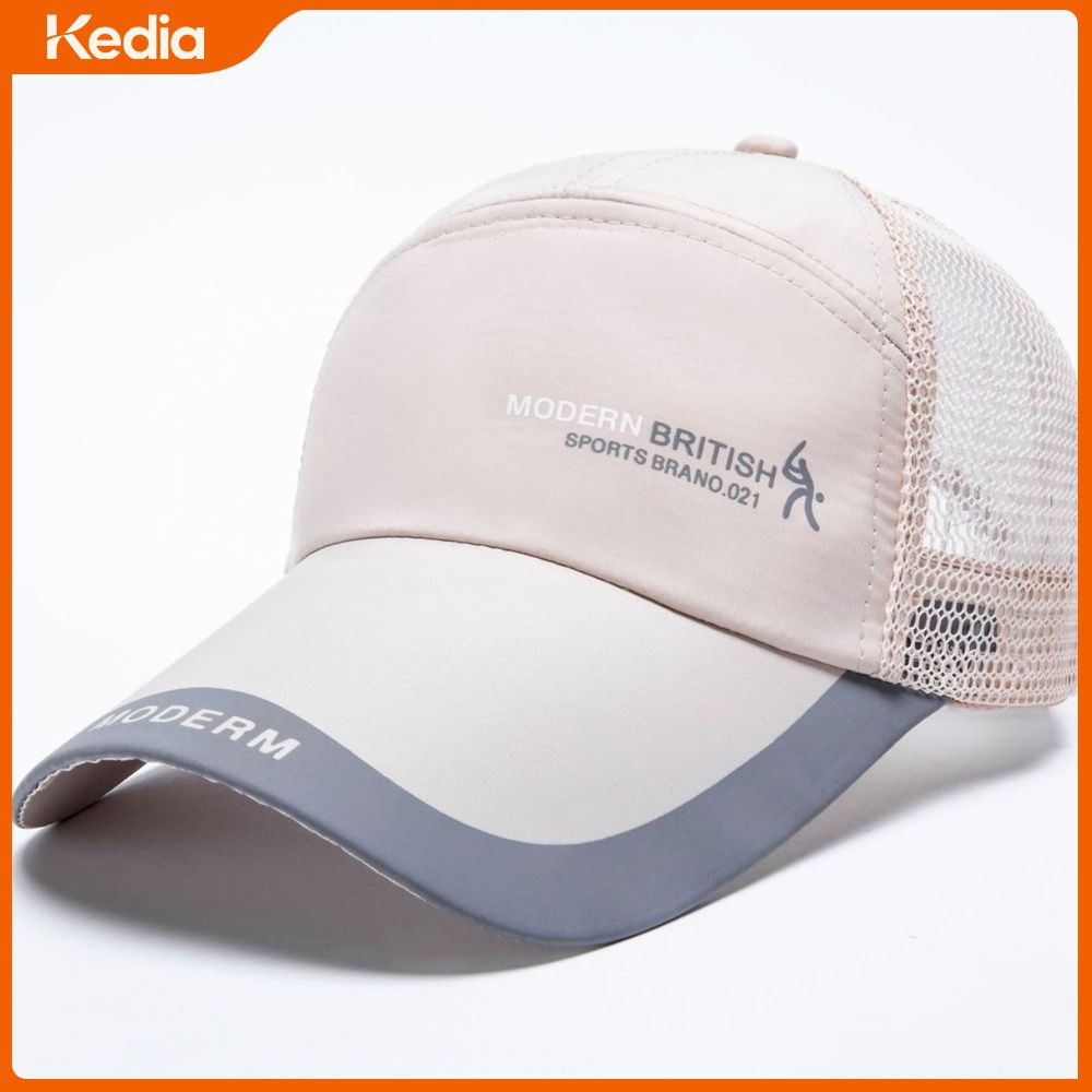 หมวกกันแดดเบสบอลสำหรับผู้ชาย / ผู้หญิงฤดูร้อนกลับหัวเข็มขัดตาข่าย หมวกกันแดดกลางแจ้ง หมวกกันแดดกีฬา ราคา 19 บาท*ส่งฟรี