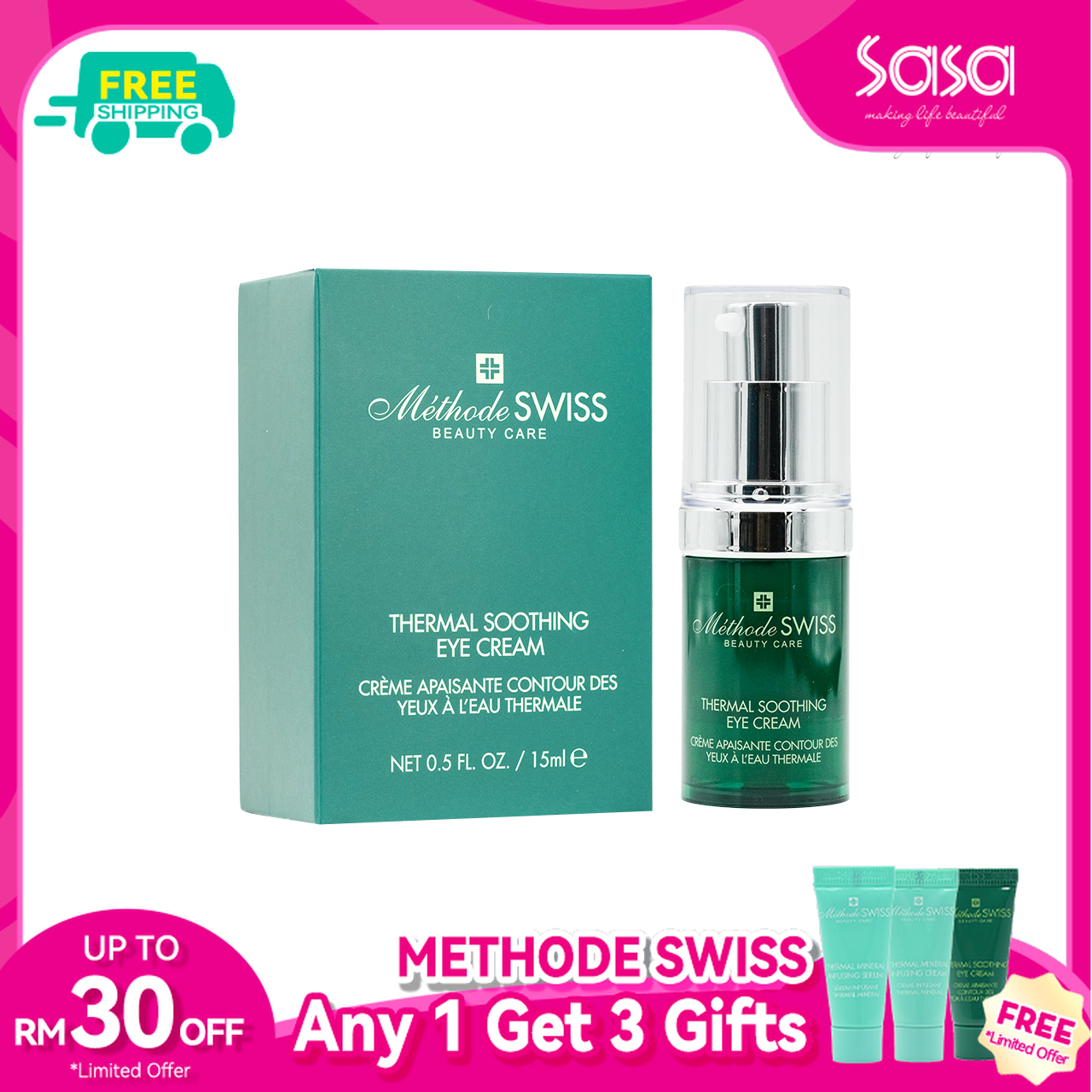 Methode Swiss Lily Cleansing & Brightening Creams | Thermal 