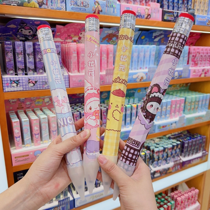 Pensil Jumbo Kreatif Pensil Besar Baru Kartun Lucu Pensil