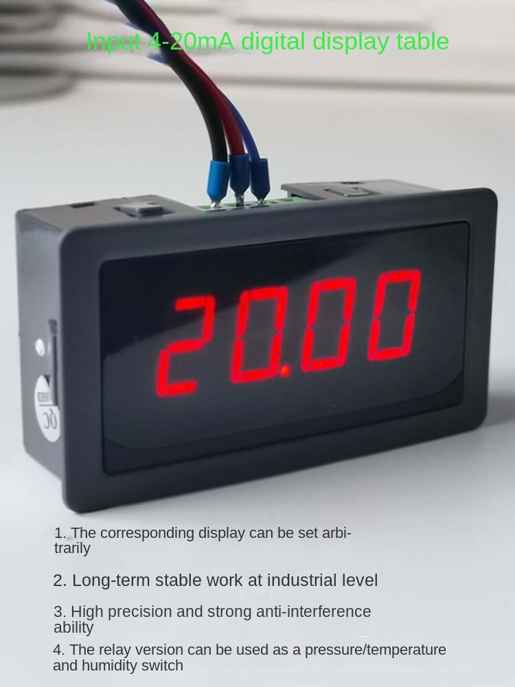 Bộ Đo Dòng Điện 0-4-20mA ± Qihui Q02H01B, Hỗ Trợ Biến Tần/Servo/Valve, Báo Động/Relay, Tự Động Hóa Công Nghiệp - OUT RELAY (Q02h01br)