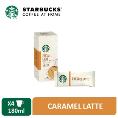 Starbucks Caramel Latte Premium Coffee Mix (3in1) Sticks 4 x 21.5g [Expiry Jun 2022]
