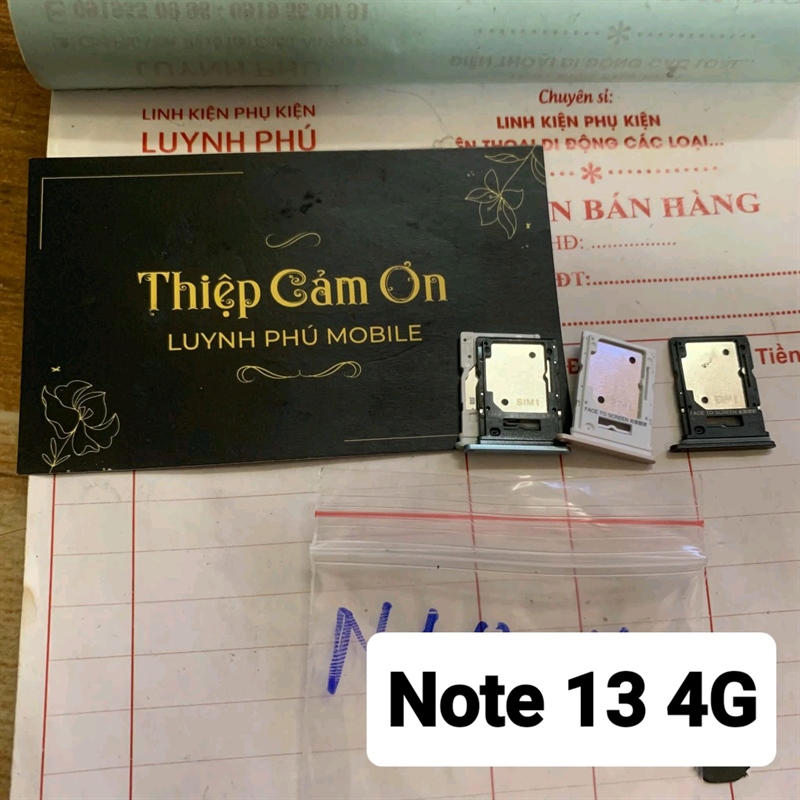 Khay sim thay thế cho redmi note 13 4g
