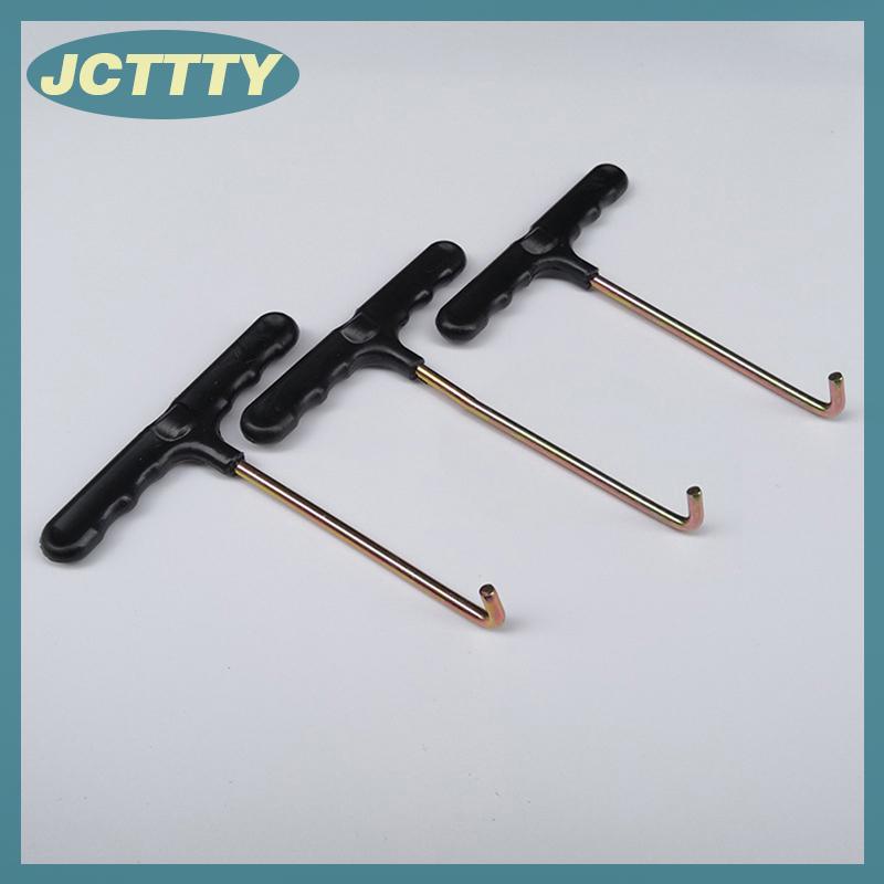 JCTTTY 1 chiếc dụng cụ kéo lò xo bạt lò xo Dụng cụ móc chữ T bạt lò xo dụng cụ kéo chốt lều
