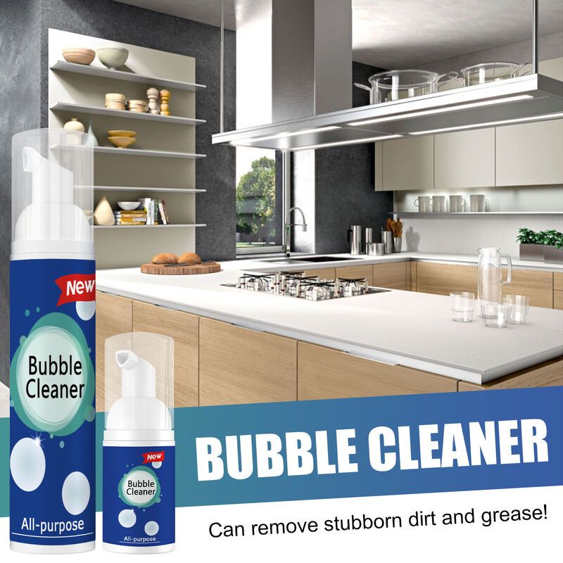 Jue-Fish Kitchen Heavy Oil Stain Cleaner Household Smoke Machine Kitchen Utensils Heavy Oil Stain Cl