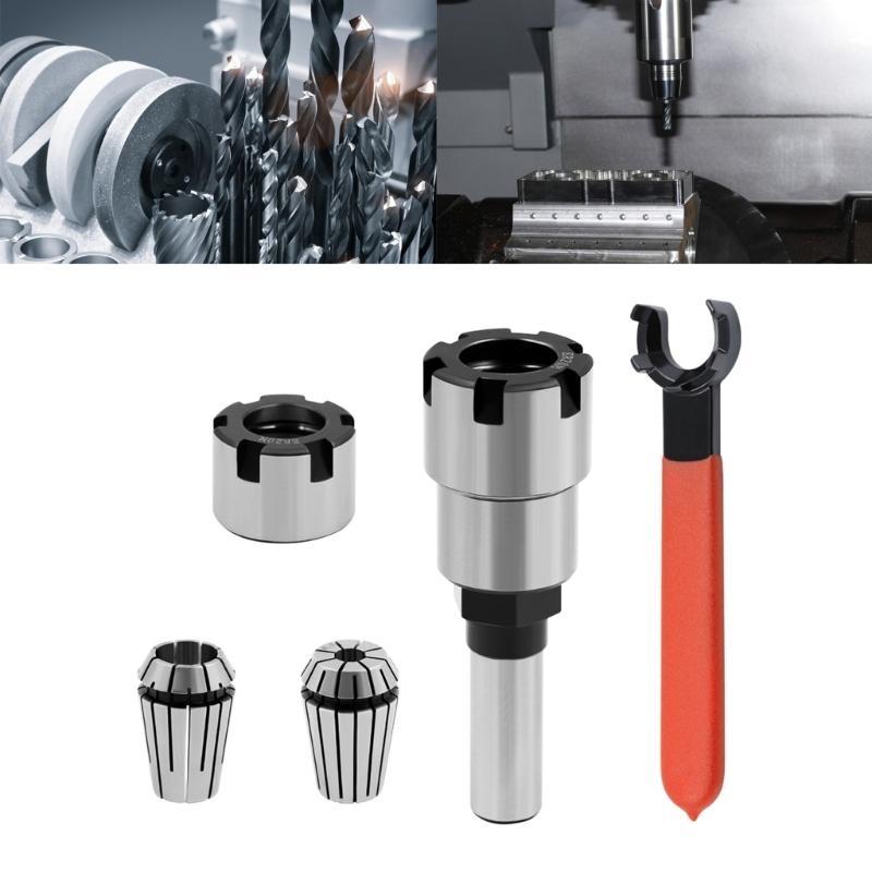 Router chân Thanh nới rộng Đồ Giữ mâm cặp Bộ chuyển đổi Bộ mở rộng er20 mùa xuân 6.5mm 12.7mm cho ki