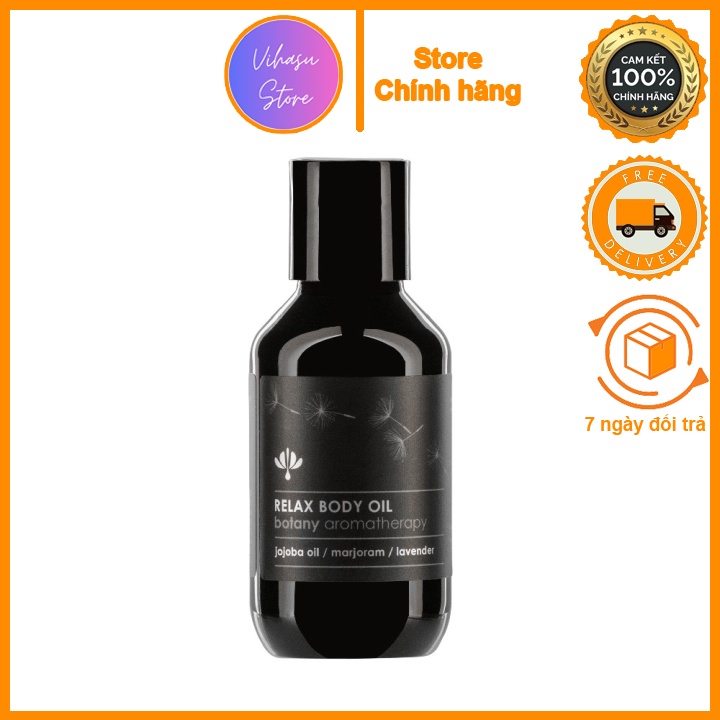 Dầu thư giãn cơ thể, Dầu dưỡng thể cao cấp Botany [Vihasu Store]