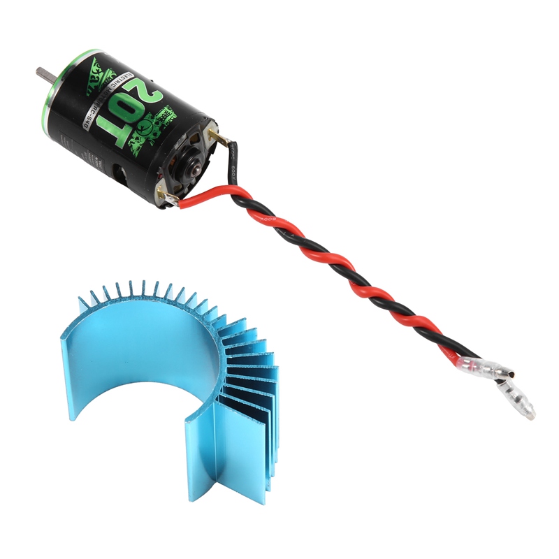 540 20T-45T Waterproof Brushed Motor for 1:10 RC Car Crawler SCX10 Kypsho Gen8 - 3