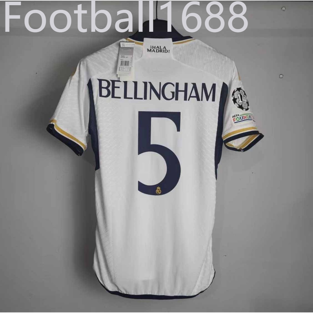 high-quality 2023 2023 【Player Version】2023/24 R-ea-l M-aadrid Home jersey for BELLINGHAM VINI JR RODRYGO MODRIĆ