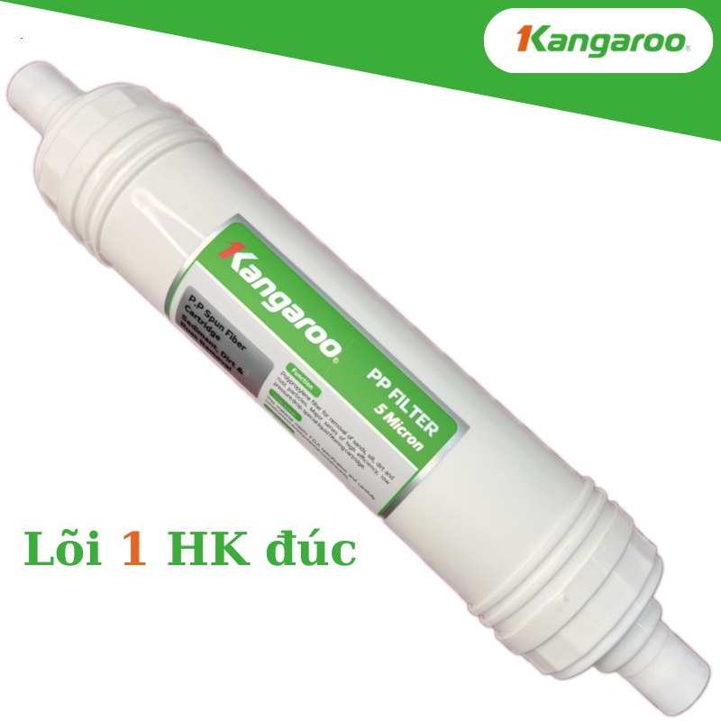 Bộ lõi lọc nước 123 Kangaroo đúc liền (Lõi HK) dùng cho model KG10A4VTU KG100HK KG100ES KG100EO KG10A4 - Hàng chính hãng