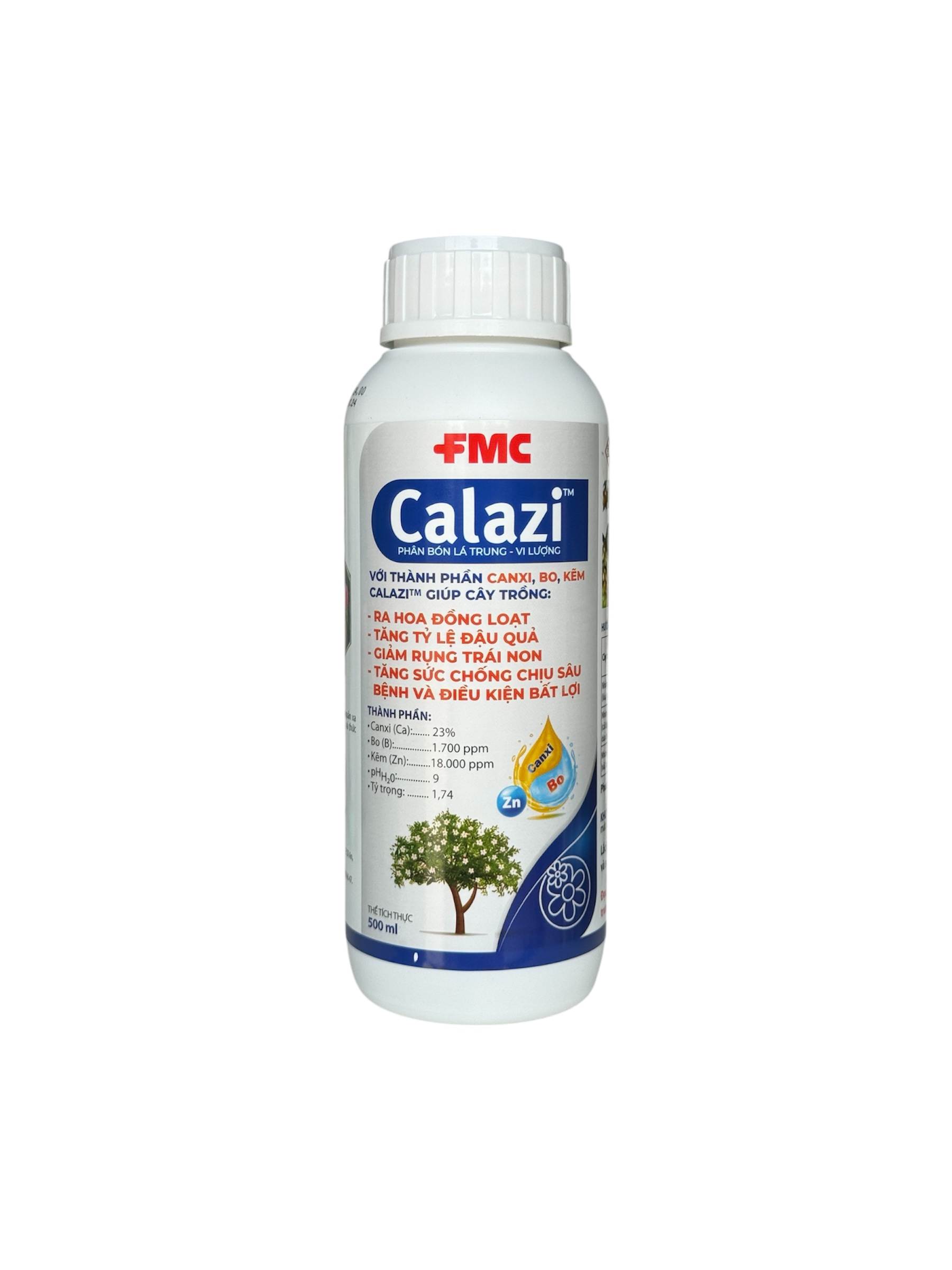 Phân Bón Lá Calazi Canxi Bo 500ml (chai)