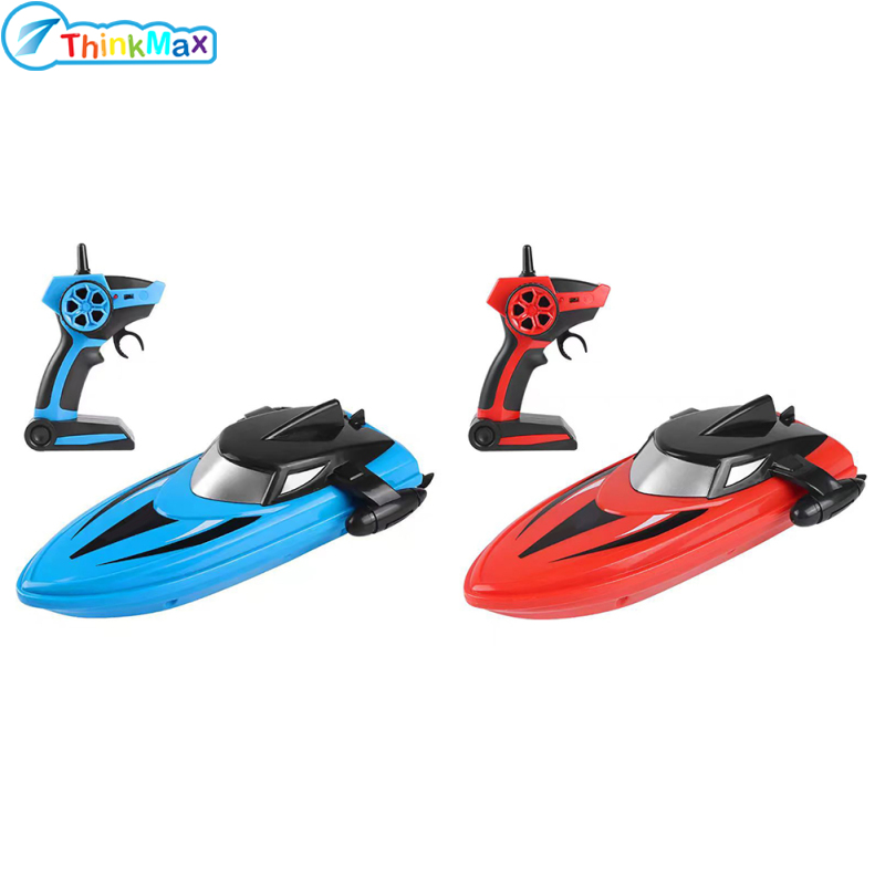 RC Boat Remote Control Racing Boats 3.7V 600mAh High Speed USB Rechargeable Waterproof Outdoor Boat Toys For Boys & Girls ราคา 435 บาท*ส่งฟรี