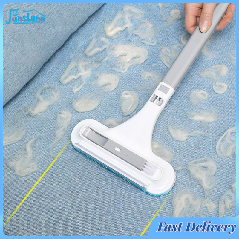 FunsLane Portable Lint Remover Brushes, Dog & Cat Hair Remover, Lint And Hair Remover, Hair Cleaner Brushes Pet Hair Remover Kit For Bed, Clothes, Sofa, Carpet, Furniture ราคา 59 บาท*ส่งฟรี